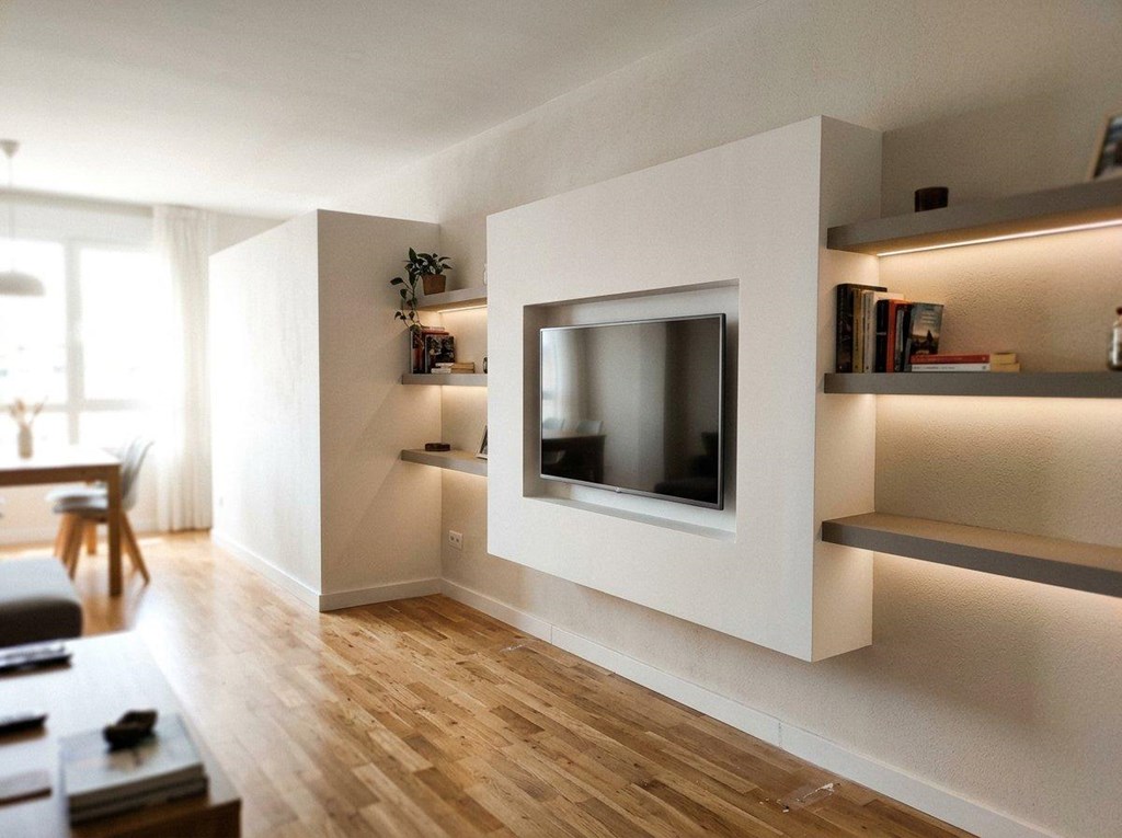 Foto 1 Reformas con integración de pladur, falsos techos y muebles a medida en A Coruña
